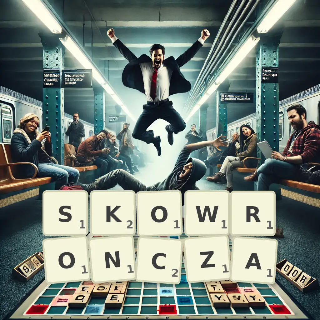 Słowa z liter SKOWROŃCZĄ