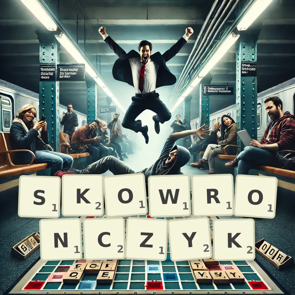 Słowa z liter SKOWROŃCZYK