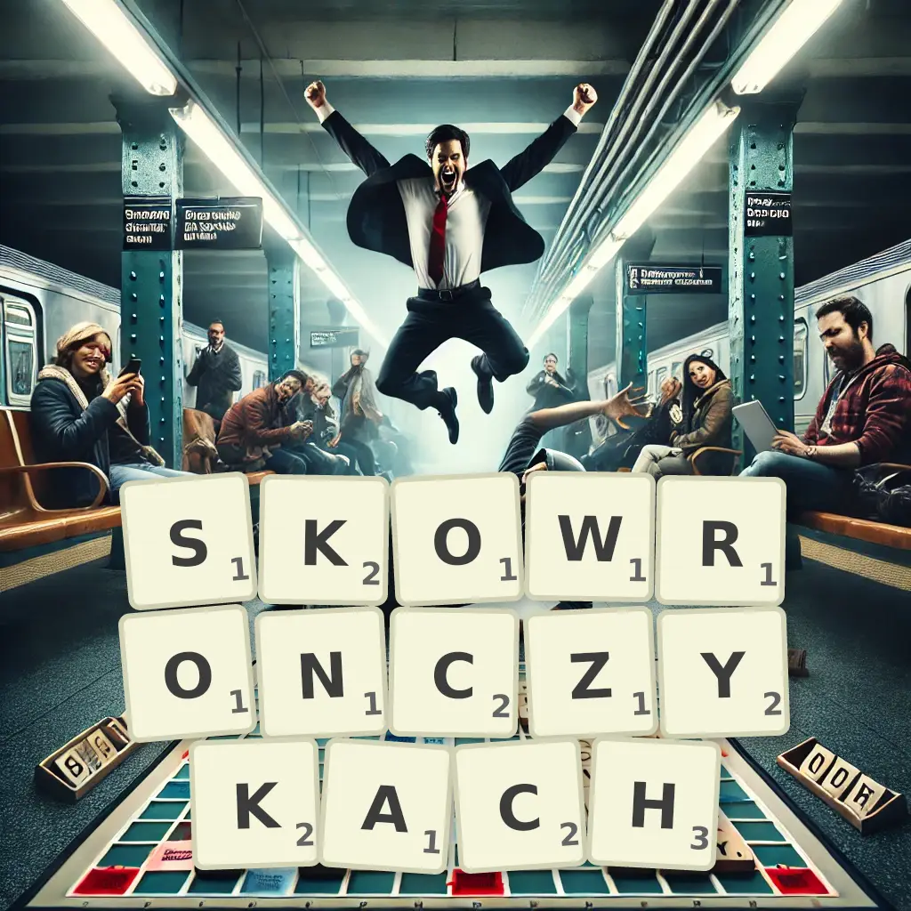 Słowa z liter SKOWROŃCZYKACH