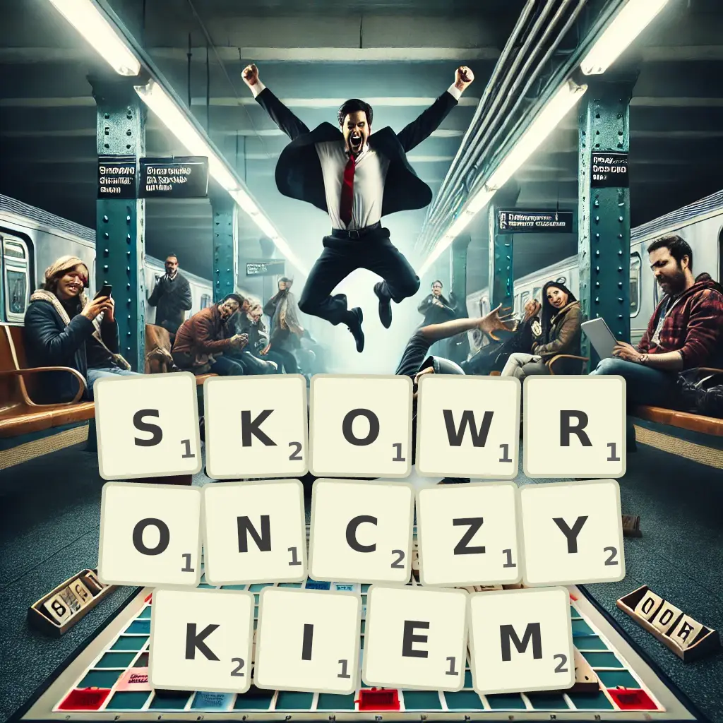 Słowa z liter SKOWROŃCZYKIEM