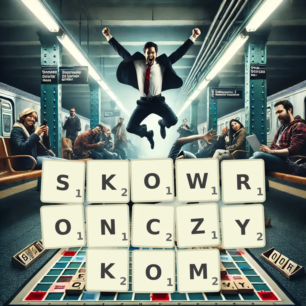 Słowa z liter SKOWROŃCZYKOM
