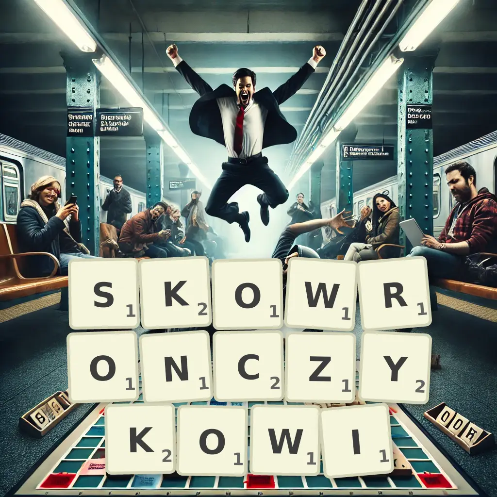 Słowa z liter SKOWROŃCZYKOWI