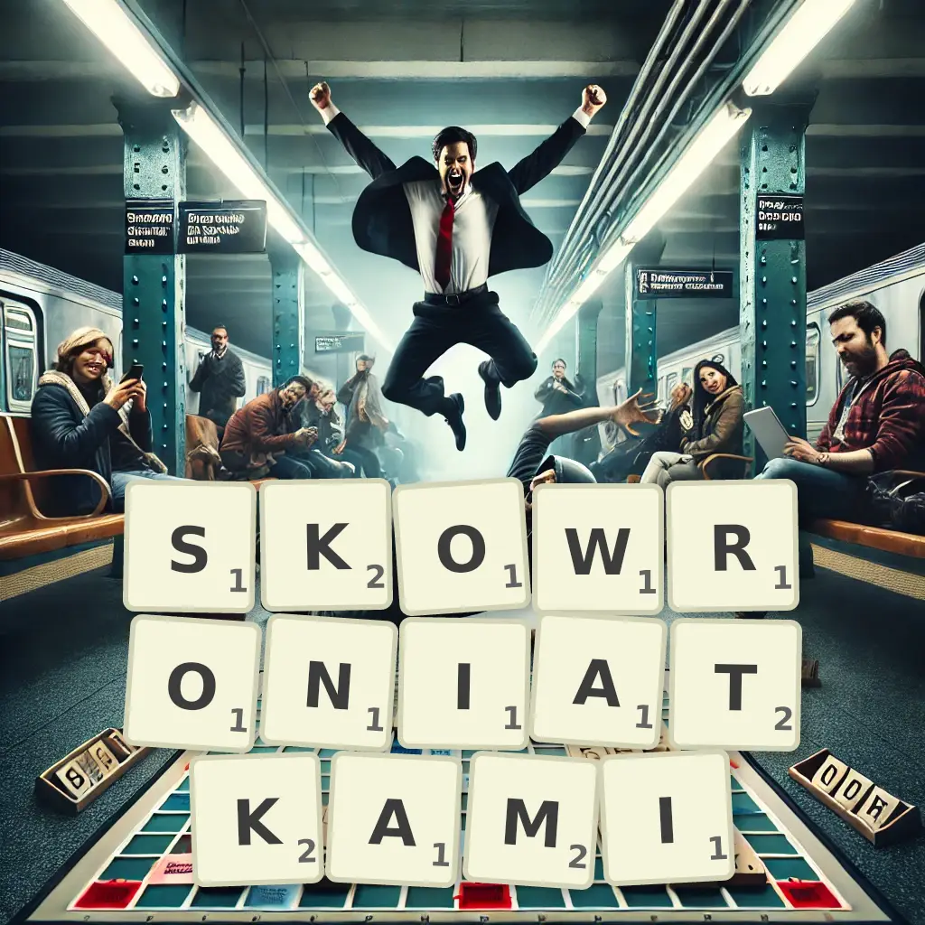 Słowa z liter SKOWRONIĄTKAMI