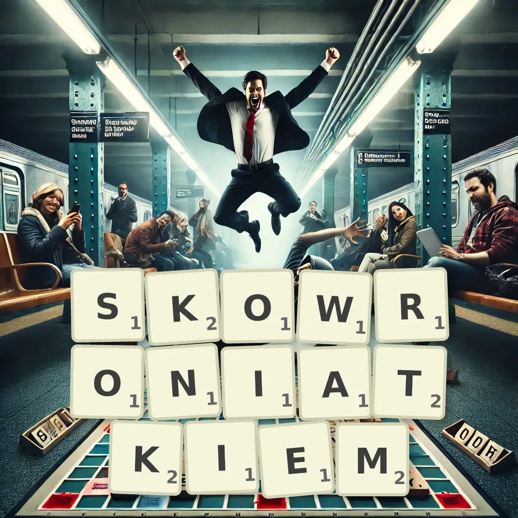 Słowa z liter SKOWRONIĄTKIEM