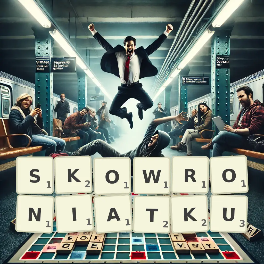Słowa z liter SKOWRONIĄTKU