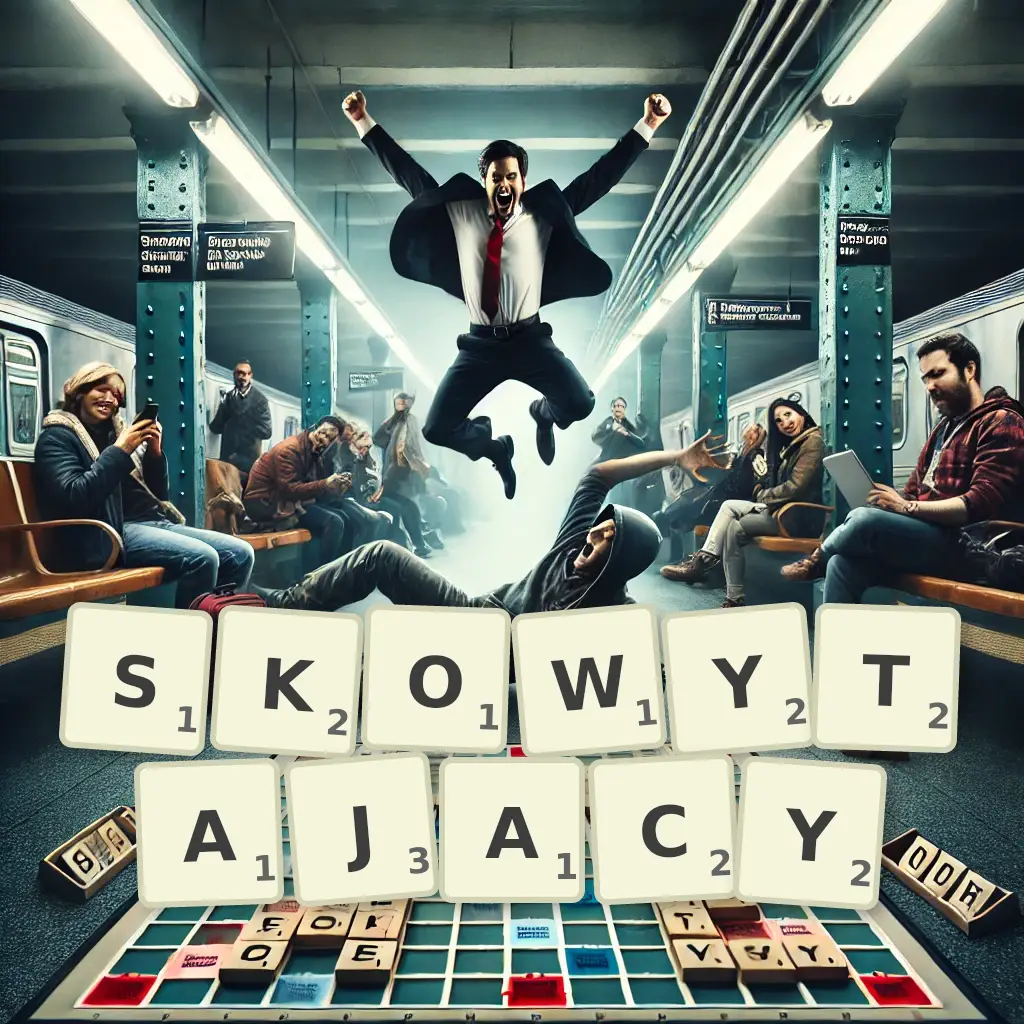 Słowa z liter SKOWYTAJĄCY