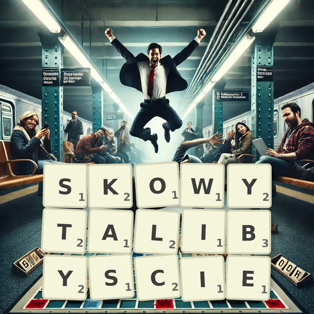 Słowa z liter SKOWYTALIBYŚCIE