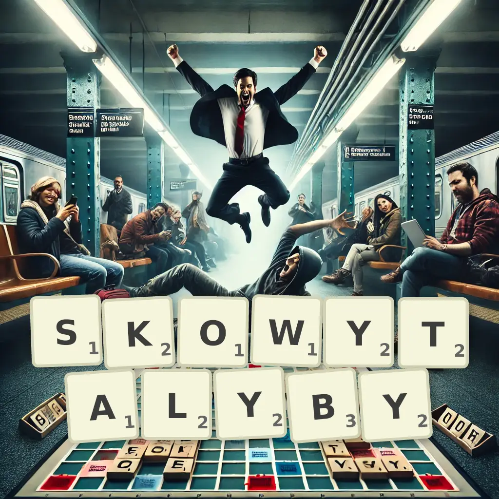 Słowa z liter SKOWYTAŁYBY