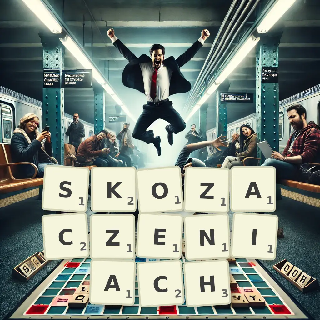 Słowa z liter SKOZACZENIACH