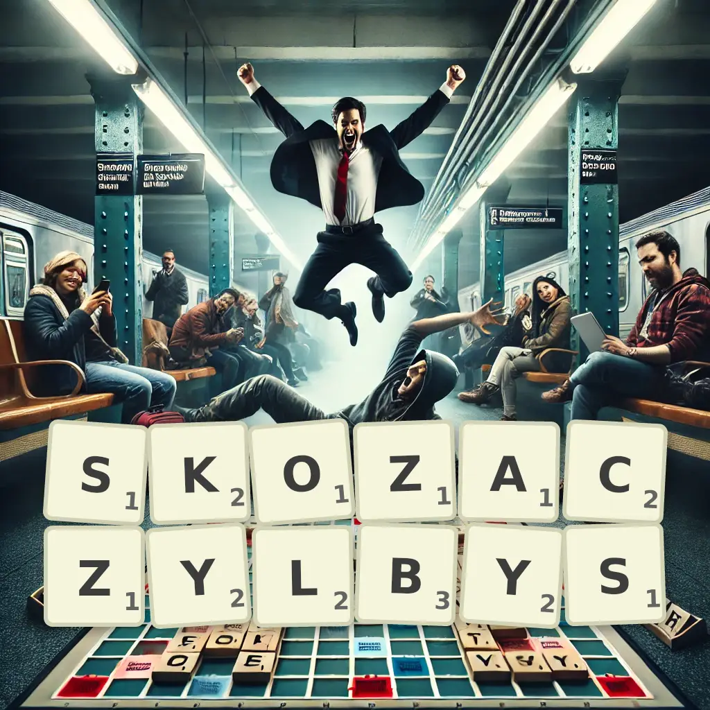 Słowa z liter SKOZACZYŁBYŚ