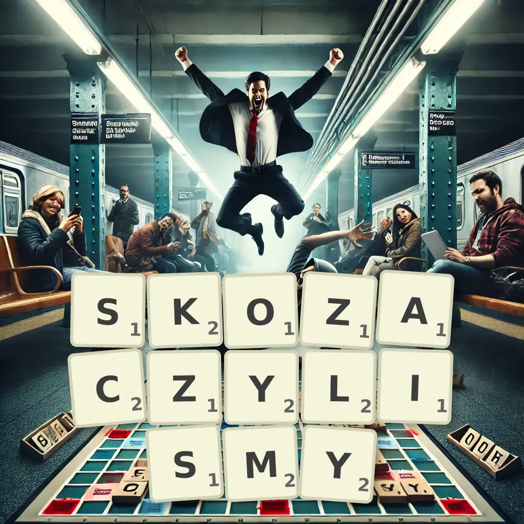 Słowa z liter SKOZACZYLIŚMY