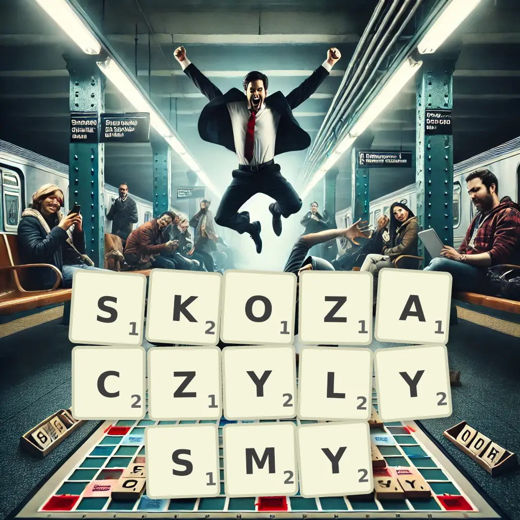 Słowa z liter SKOZACZYŁYŚMY