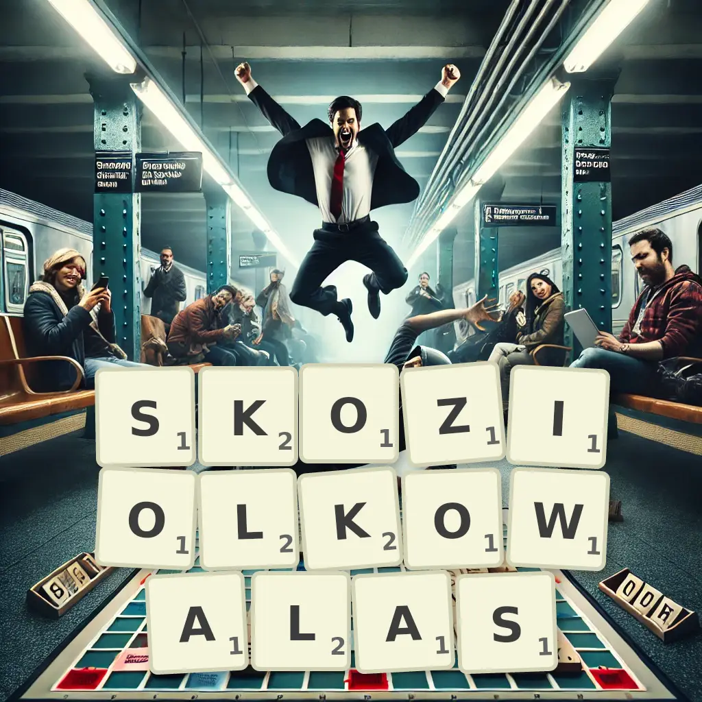 Słowa z liter SKOZIOŁKOWAŁAŚ