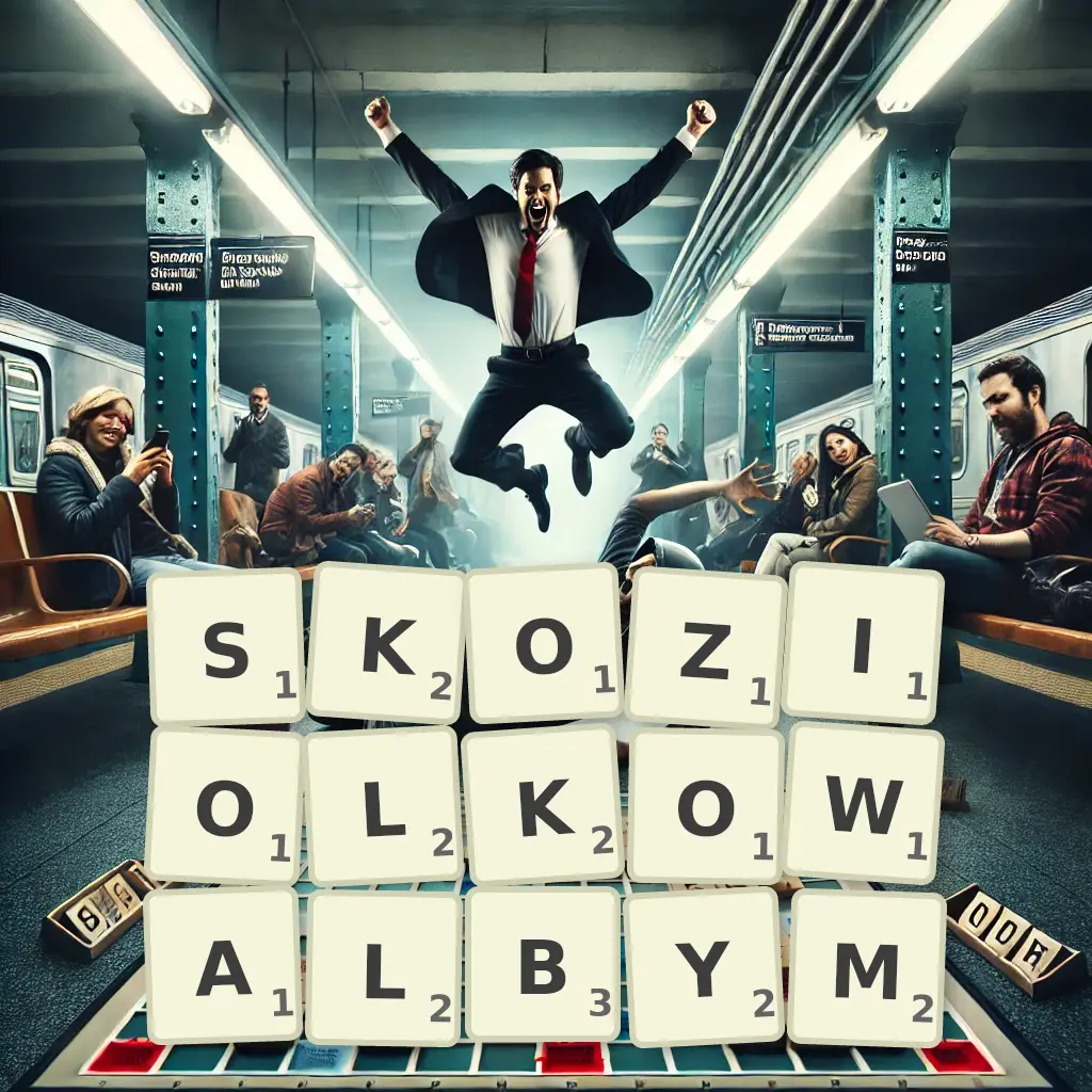 Słowa z liter SKOZIOŁKOWAŁBYM