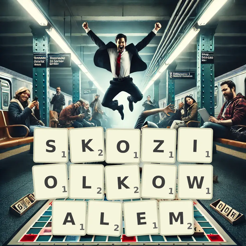 Słowa z liter SKOZIOŁKOWAŁEM