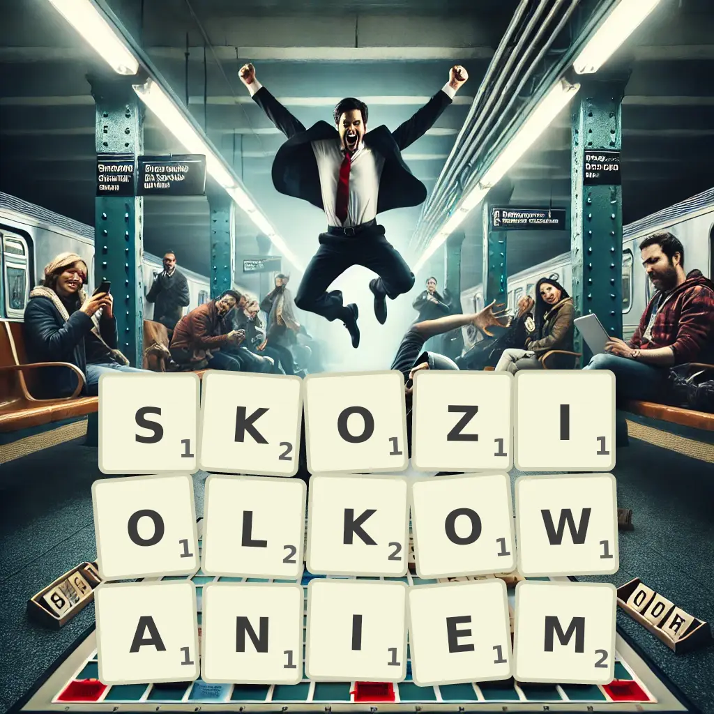 Słowa z liter SKOZIOŁKOWANIEM