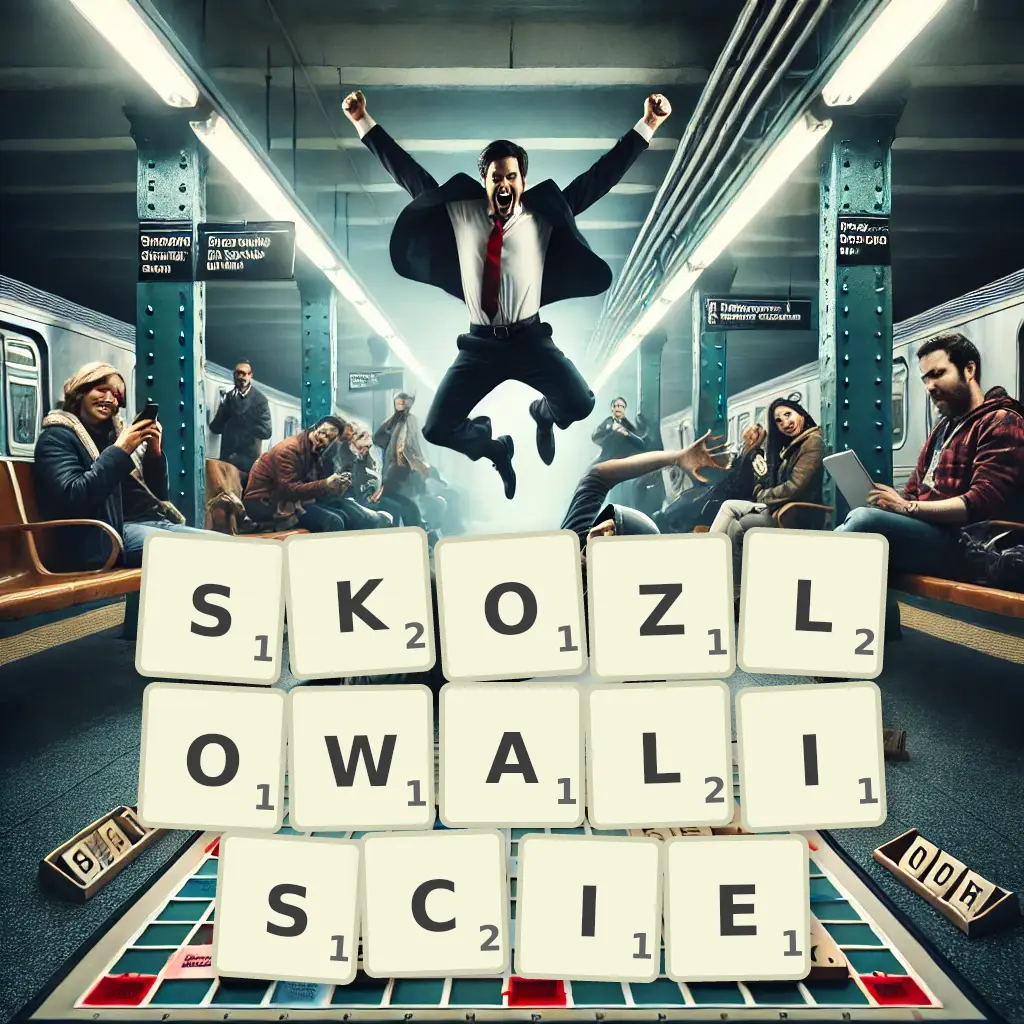 Słowa z liter SKOZŁOWALIŚCIE