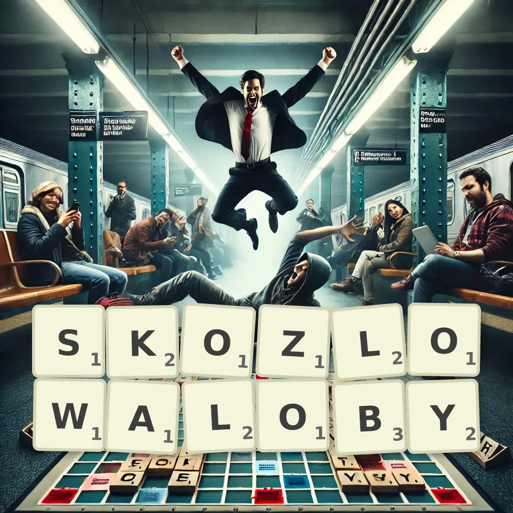 Słowa z liter SKOZŁOWAŁOBY