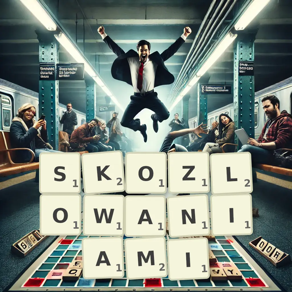 Słowa z liter SKOZŁOWANIAMI