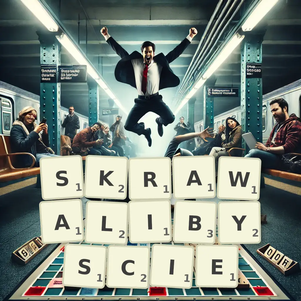 Słowa z liter SKRAWALIBYŚCIE