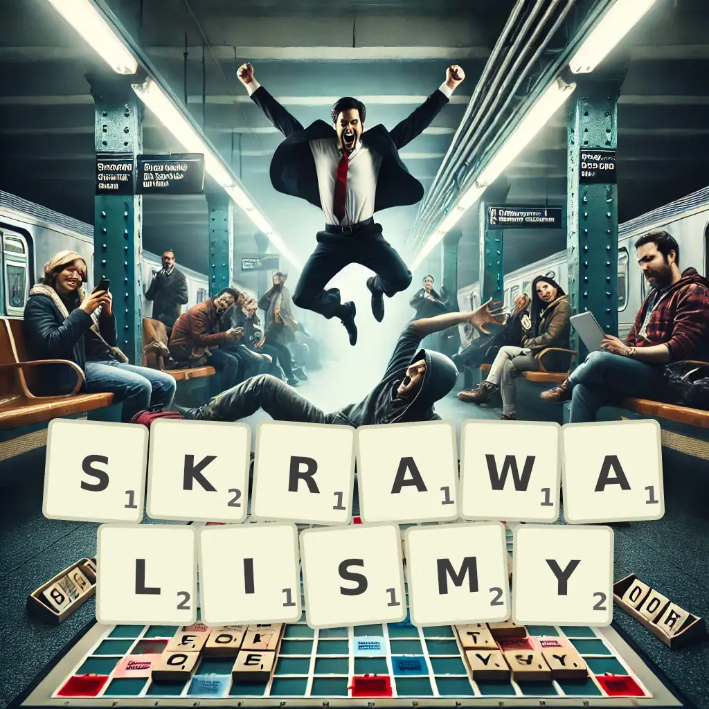 Słowa z liter SKRAWALIŚMY