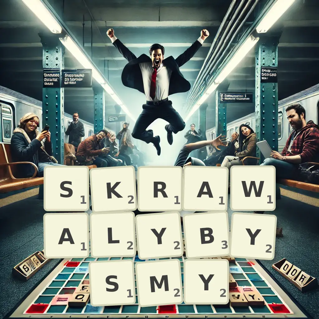 Słowa z liter SKRAWAŁYBYŚMY