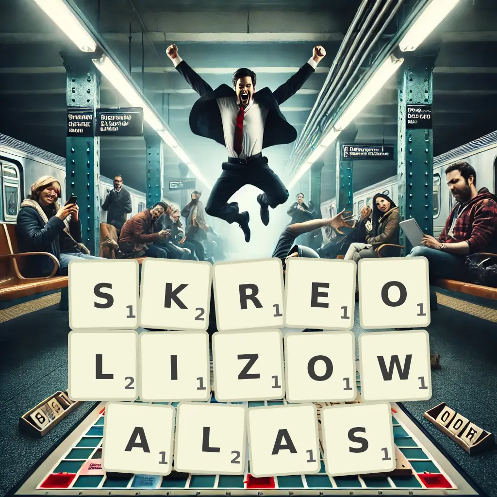 Słowa z liter SKREOLIZOWAŁAŚ