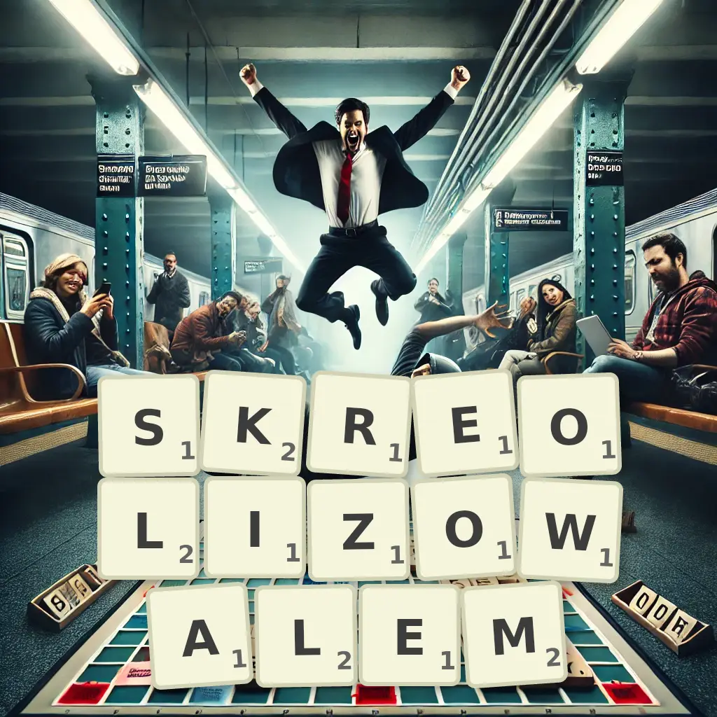 Słowa z liter SKREOLIZOWAŁEM