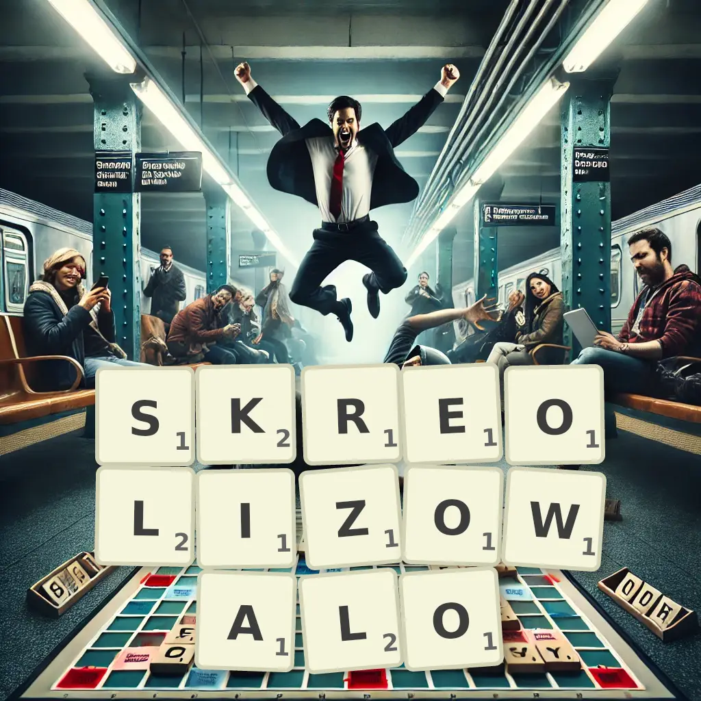 Słowa z liter SKREOLIZOWAŁO