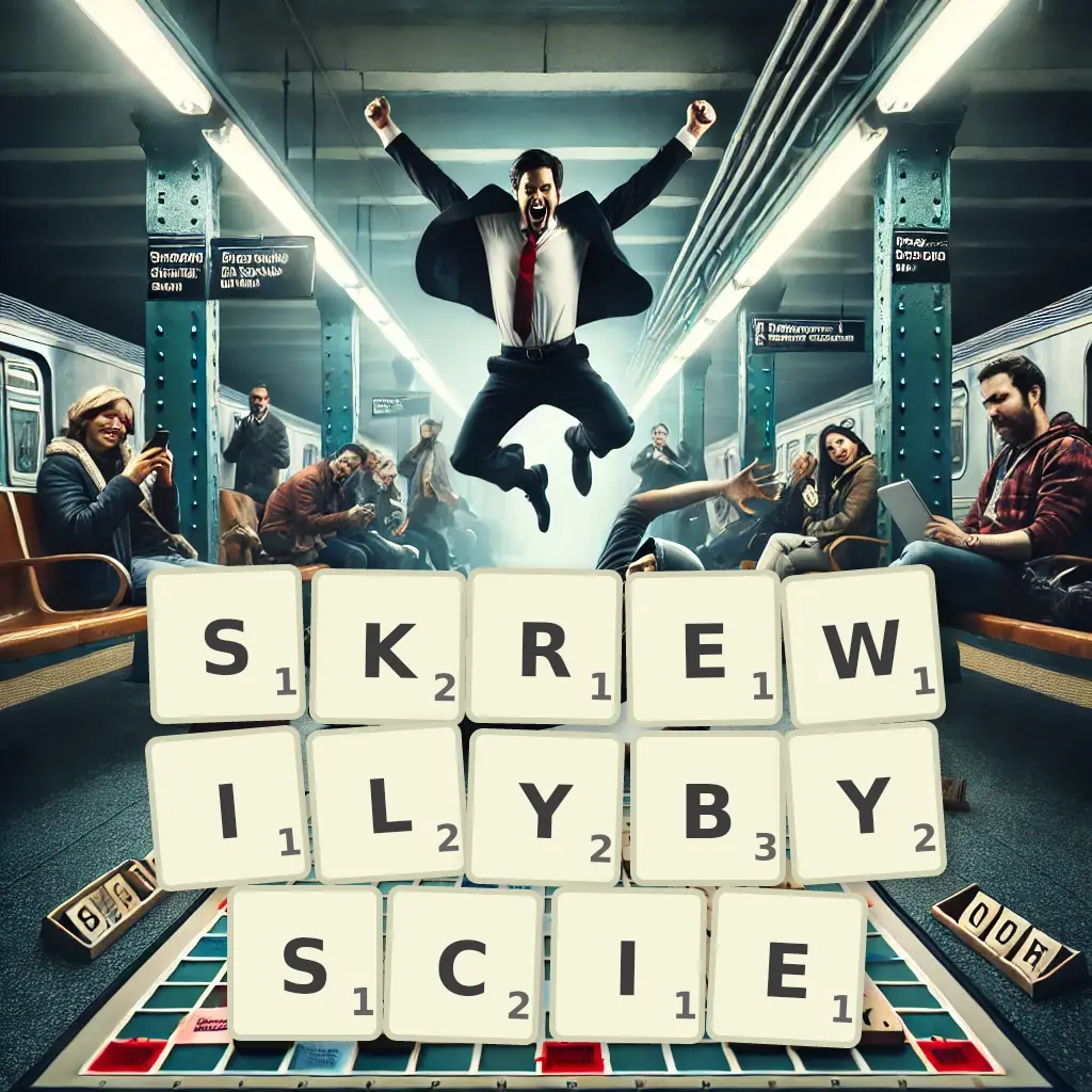Słowa z liter SKREWIŁYBYŚCIE