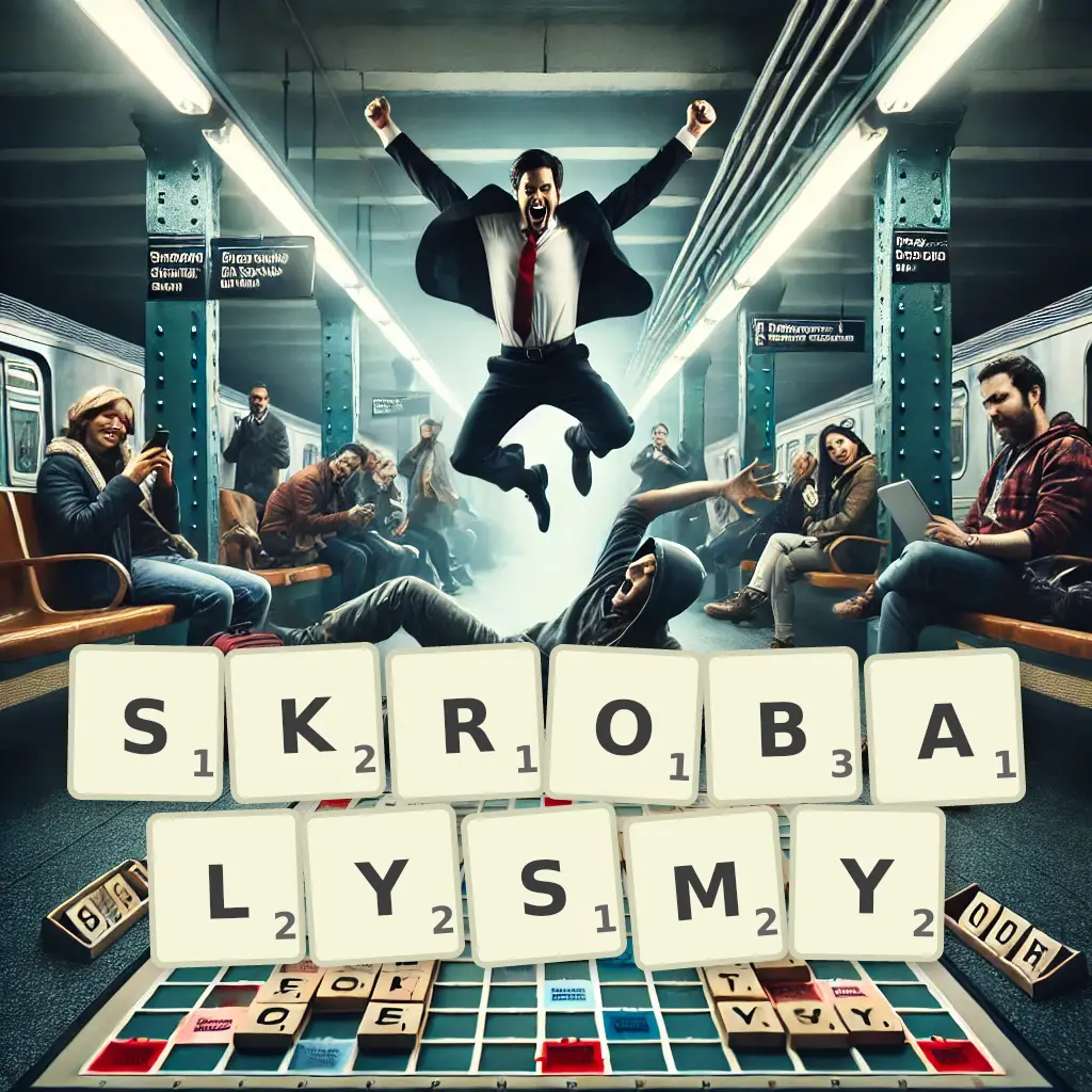 Słowa z liter SKROBAŁYŚMY