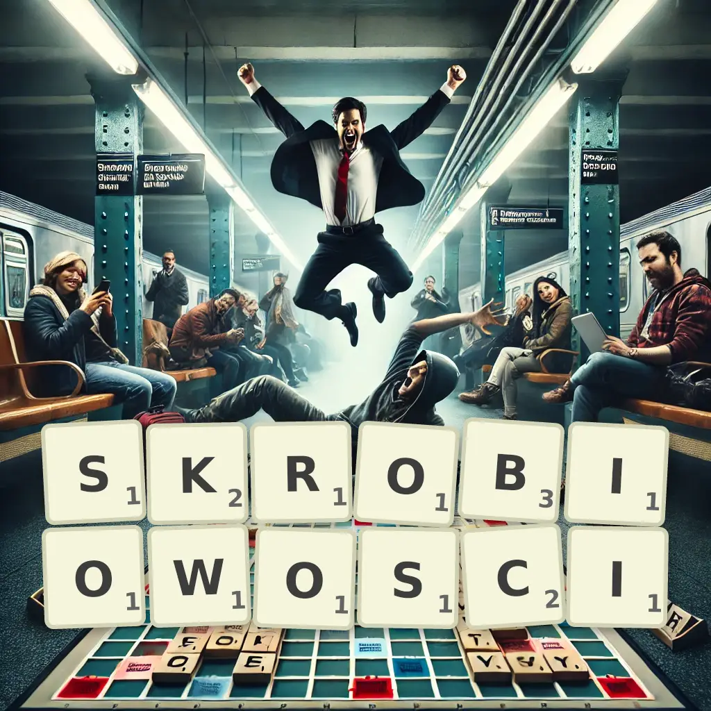 Słowa z liter SKROBIOWOŚCI