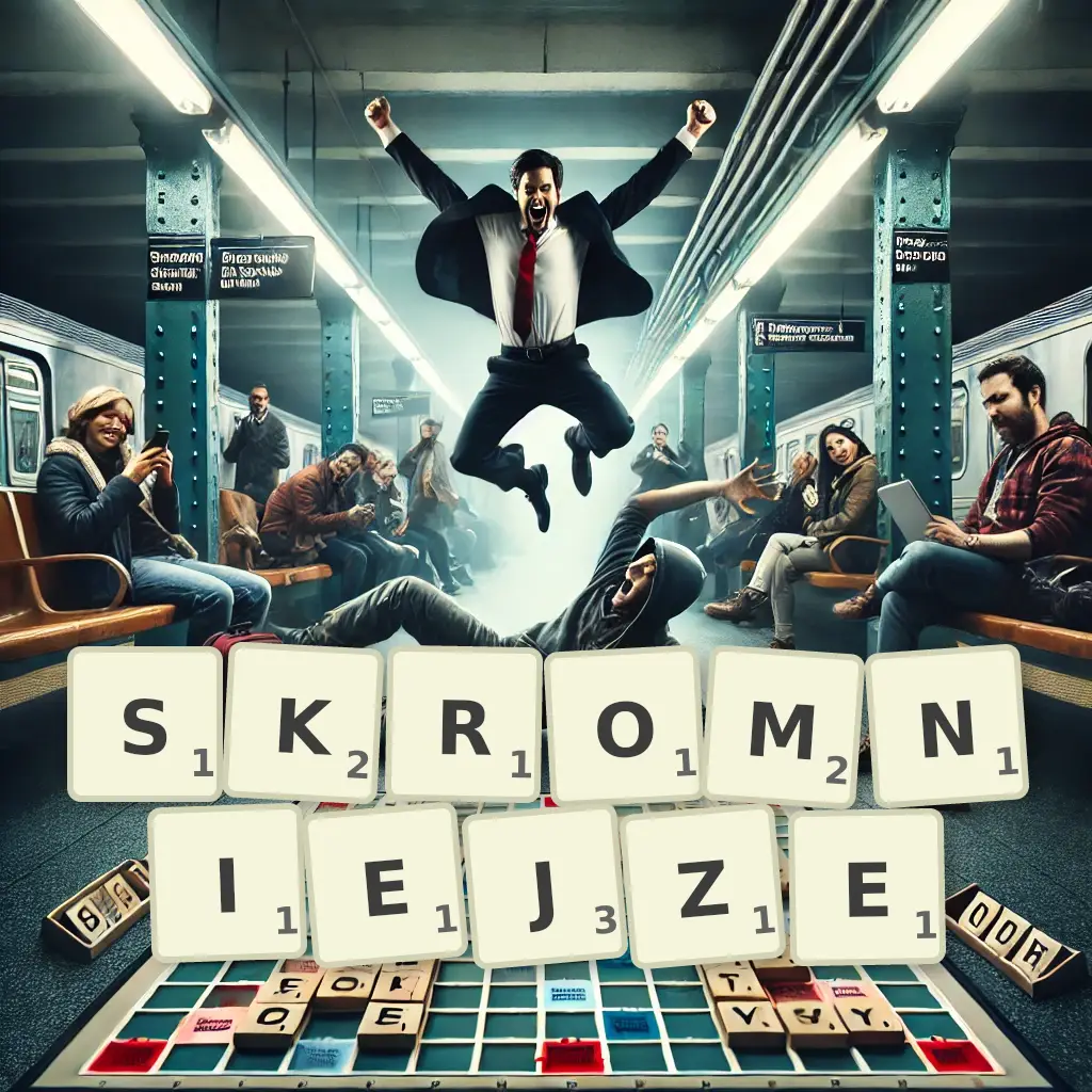 Słowa z liter SKROMNIEJŻE