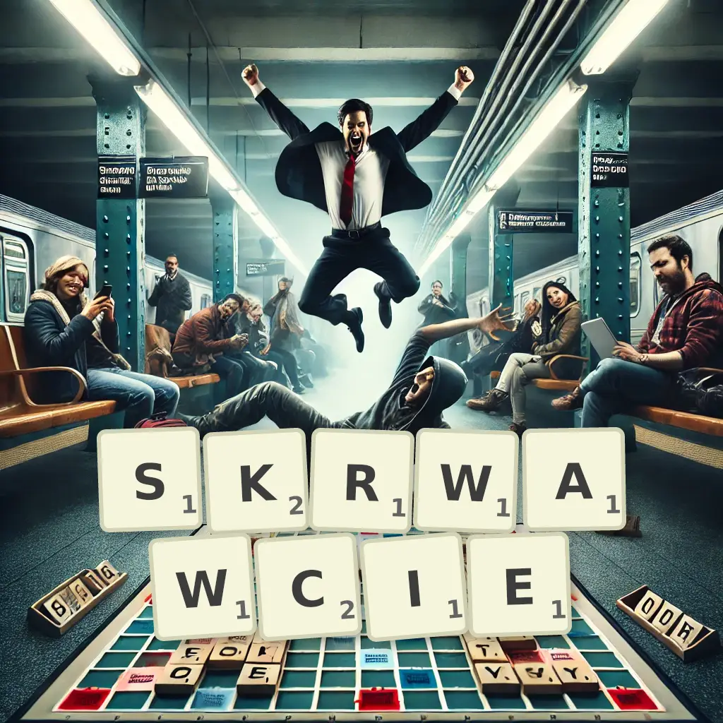 Słowa z liter SKRWAWCIE