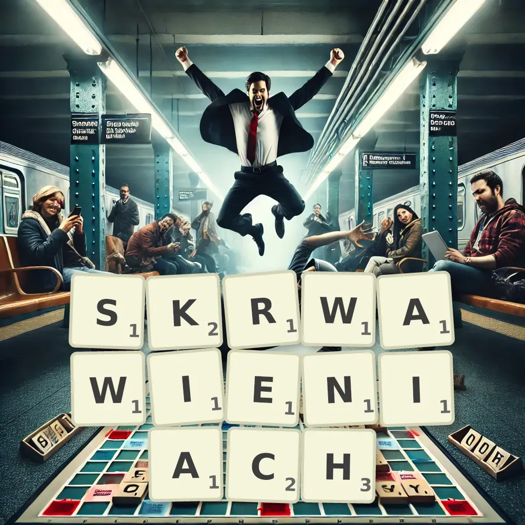 Słowa z liter SKRWAWIENIACH