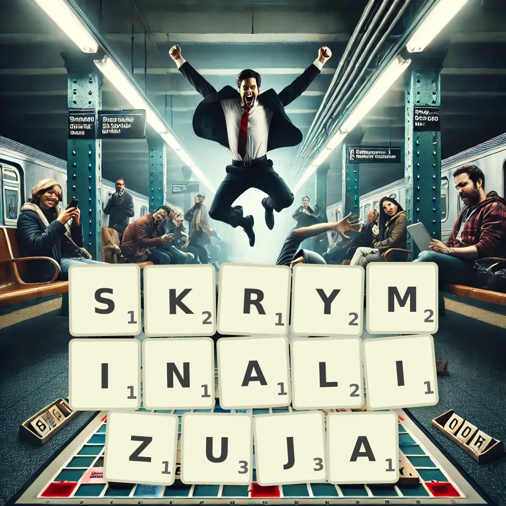 Lista słów z liter SKRYMINALIZUJĄ Słowa z liter SKRYMINALIZUJĄ