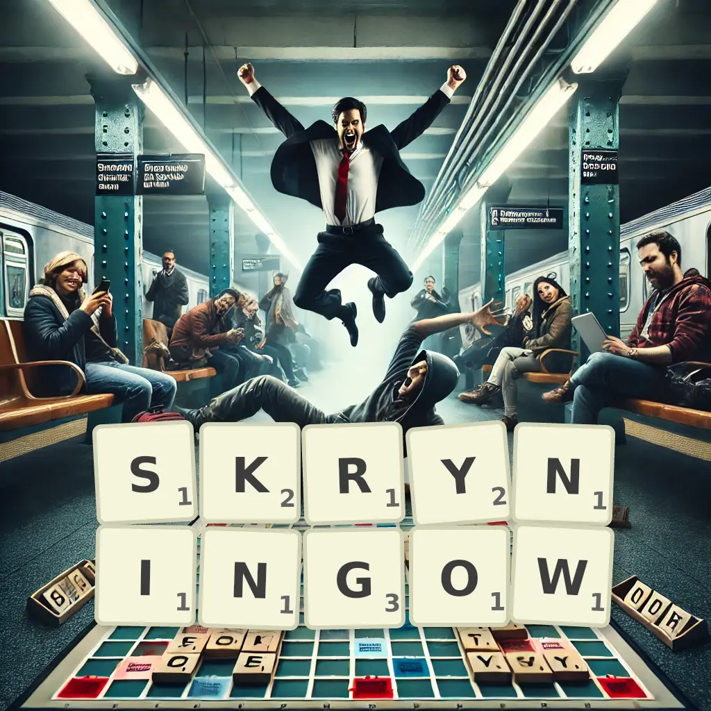 Słowa z liter SKRYNINGÓW