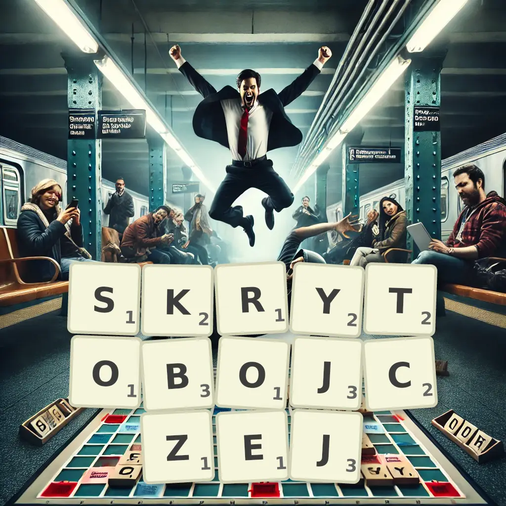 Słowa z liter SKRYTOBÓJCZEJ