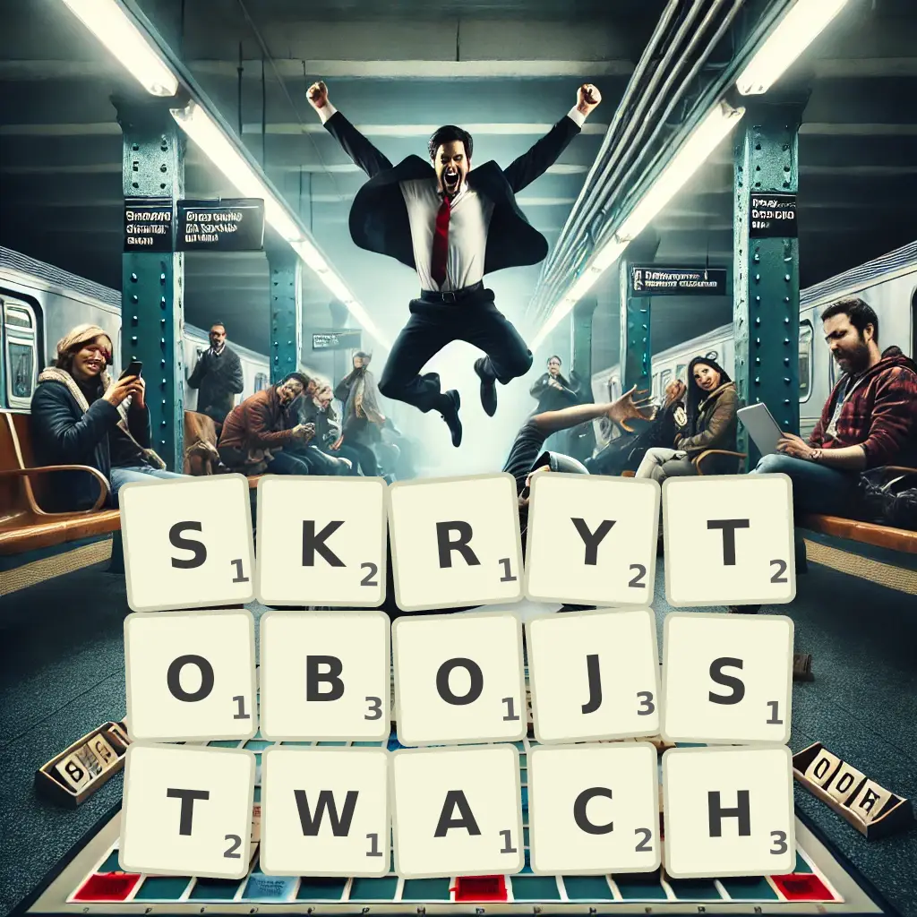 Słowa z liter SKRYTOBÓJSTWACH