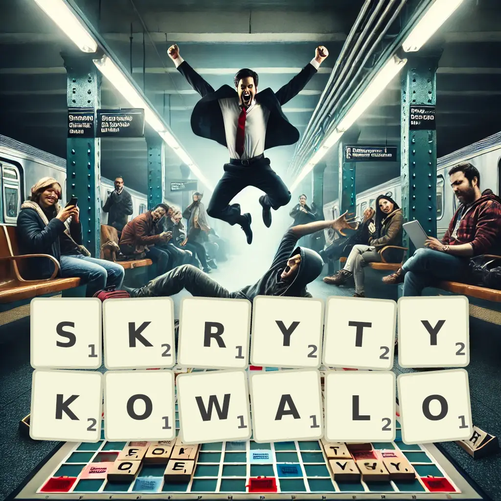 Słowa z liter SKRYTYKOWAŁO