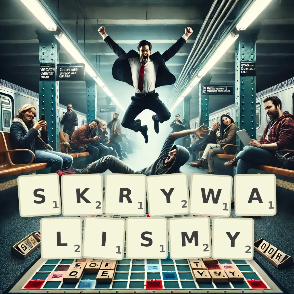 Słowa z liter SKRYWALIŚMY
