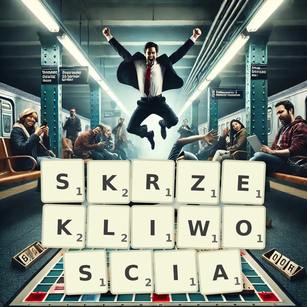 Słowa z liter SKRZEKLIWOŚCIĄ