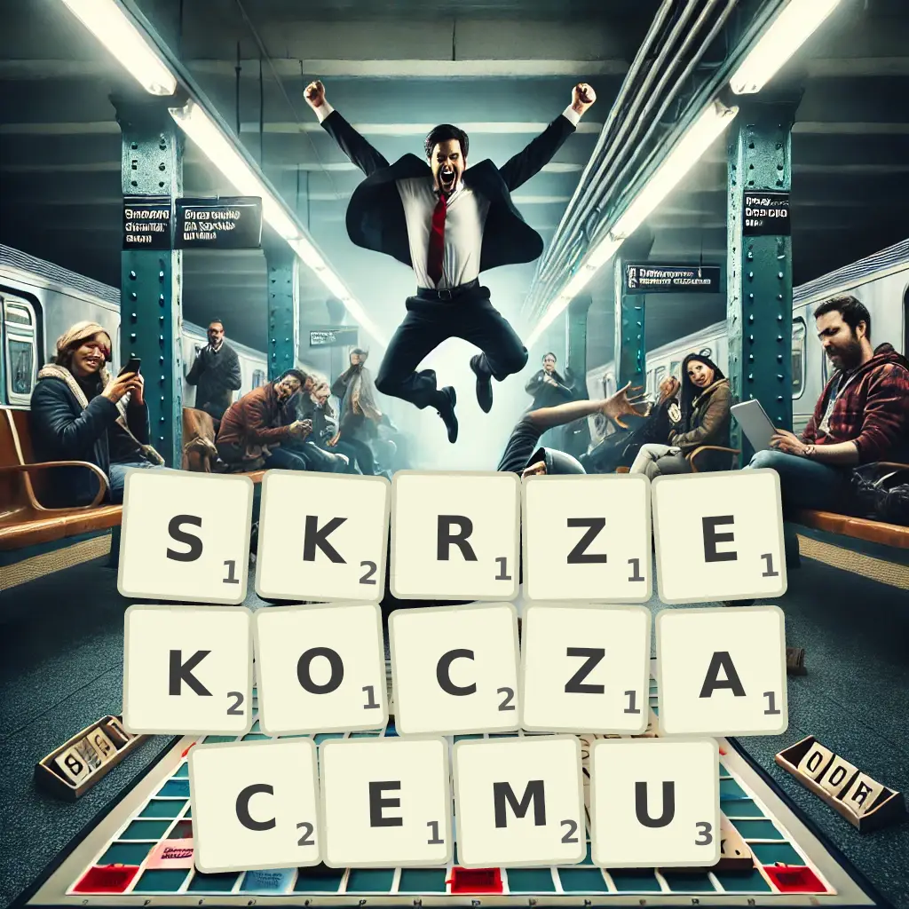 Słowa z liter SKRZEKOCZĄCEMU