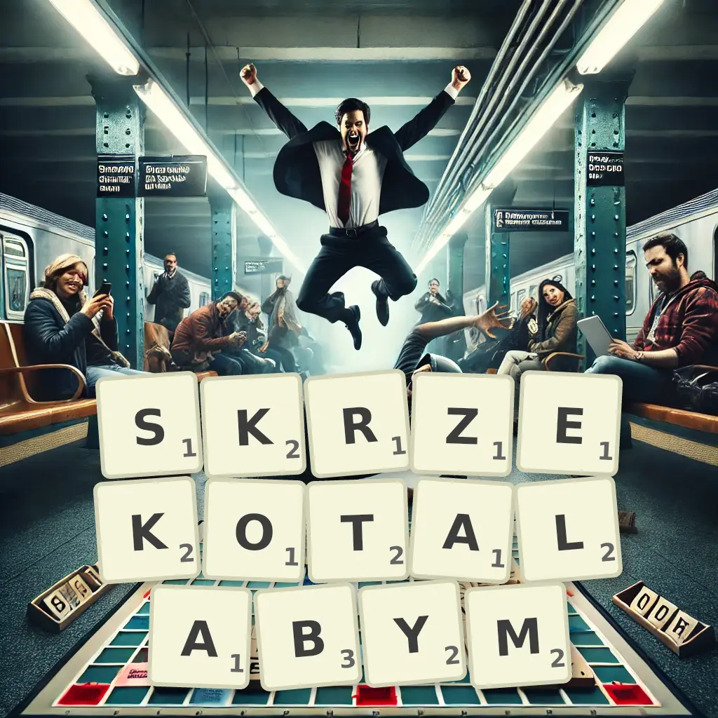 Słowa z liter SKRZEKOTAŁABYM