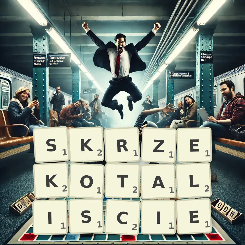Słowa z liter SKRZEKOTALIŚCIE