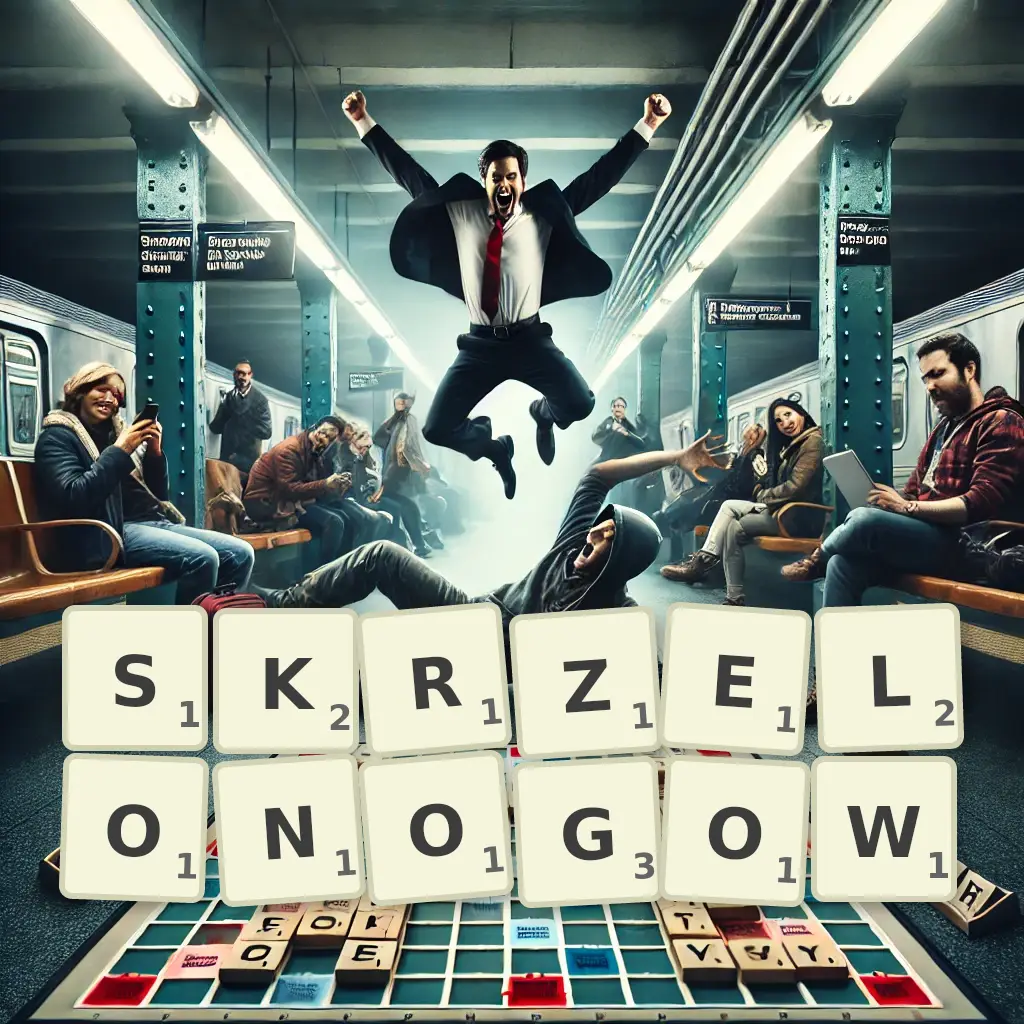 Słowa z liter SKRZELONOGÓW