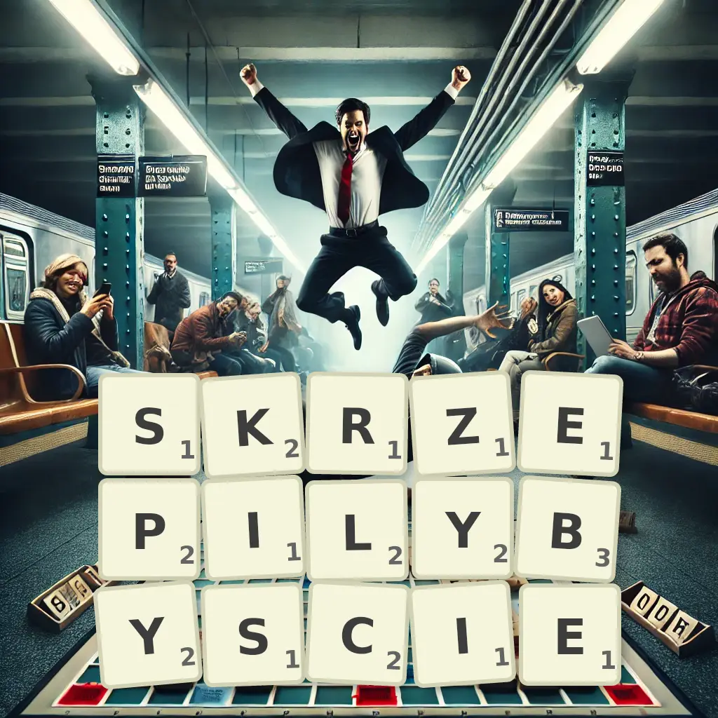 Słowa z liter SKRZEPIŁYBYŚCIE