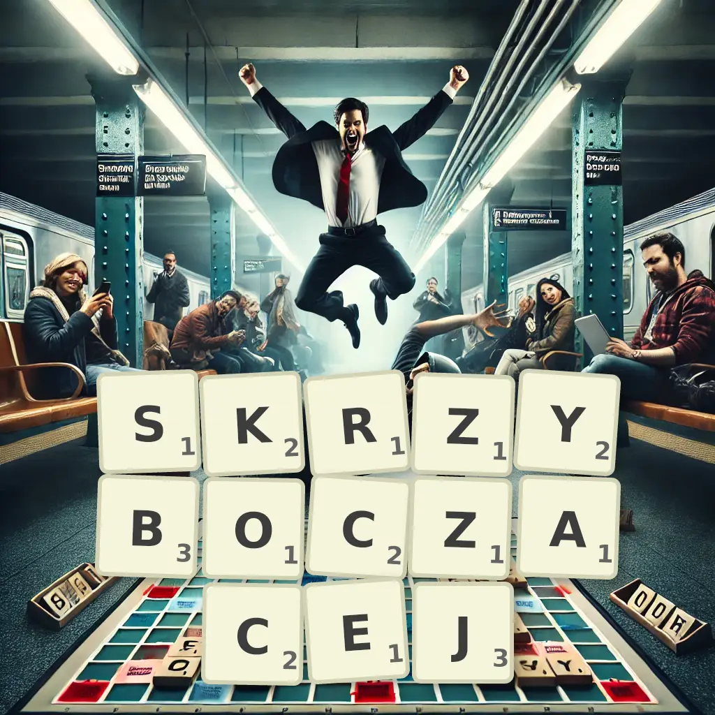 Słowa z liter SKRZYBOCZĄCEJ