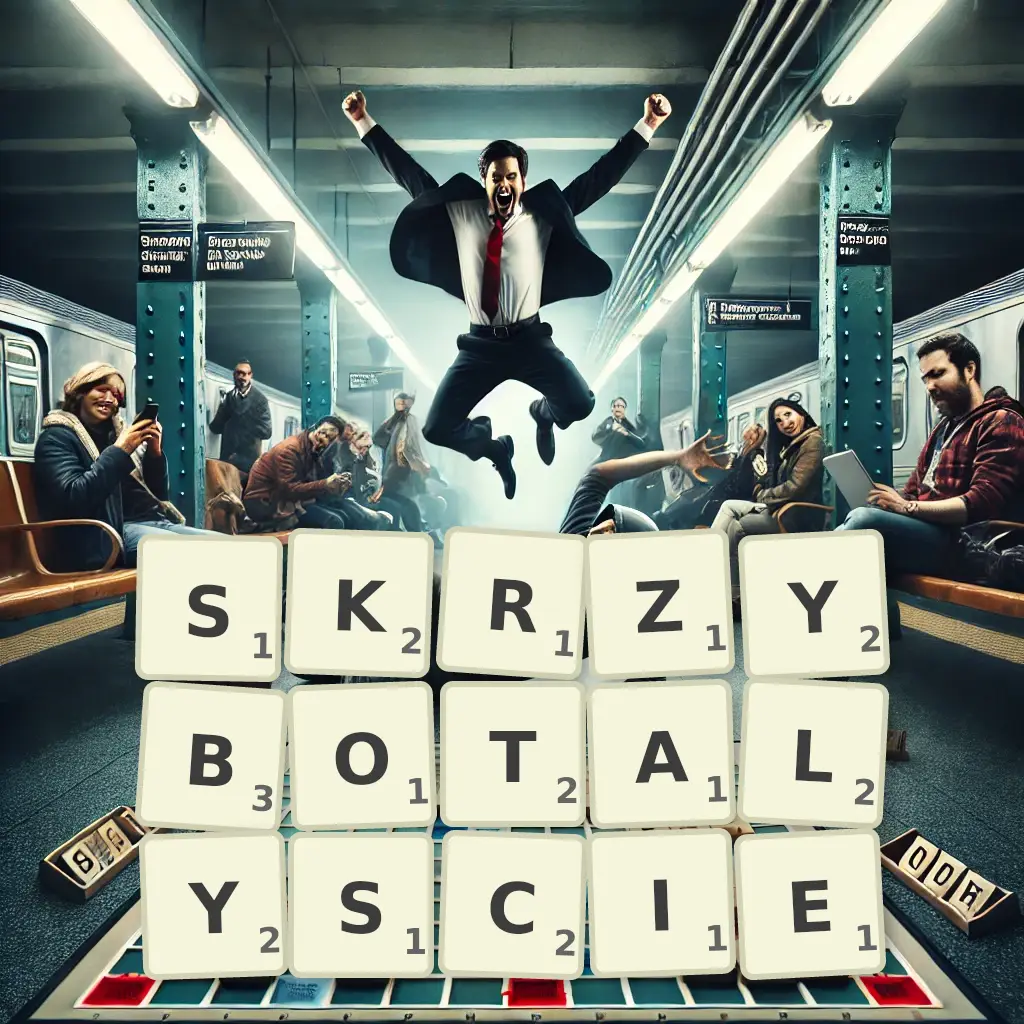 Słowa z liter SKRZYBOTAŁYŚCIE