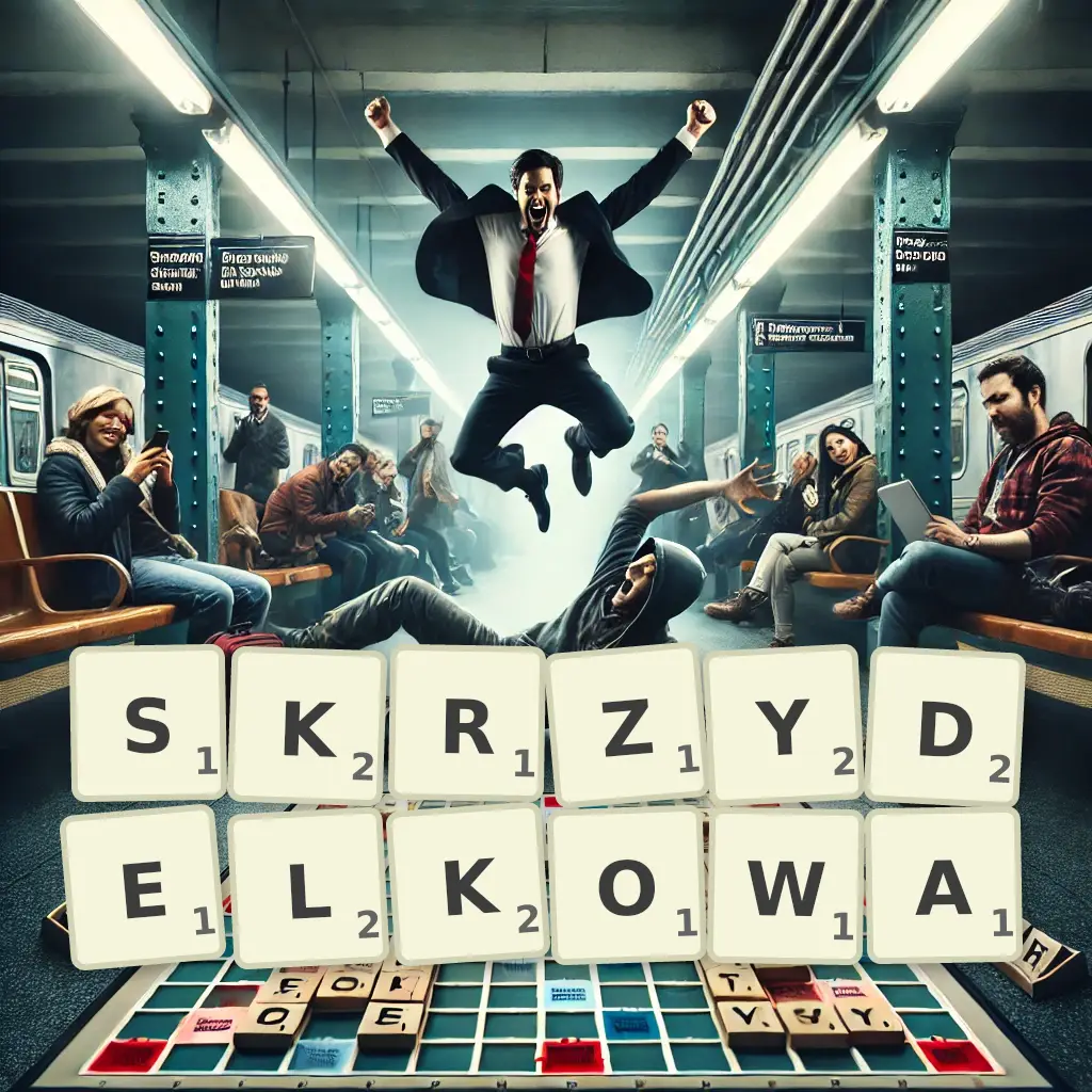 Słowa z liter SKRZYDEŁKOWĄ
